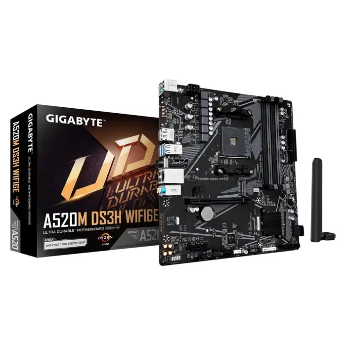 gigabyte a520m ds3h wifi6e (a520,am4,matx,ddr4) - slika 2