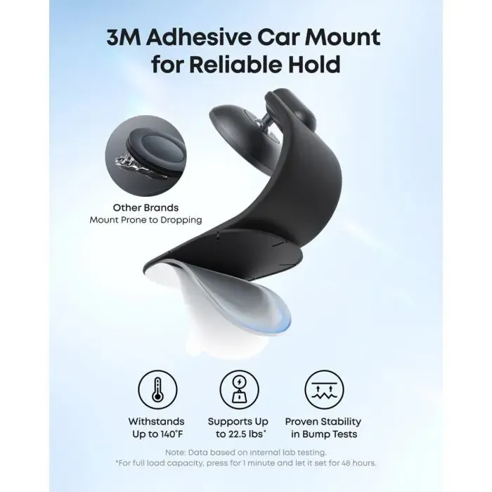 anker nano magnetni avtomobilski nosilec za telefon - slika 4