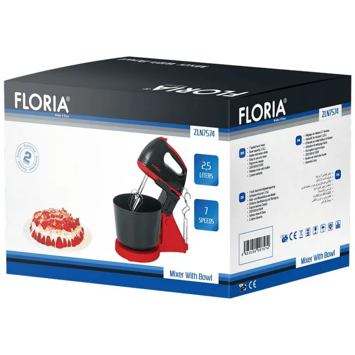 floria mikser sa posudom, 150 w - zln7574 - slika 2
