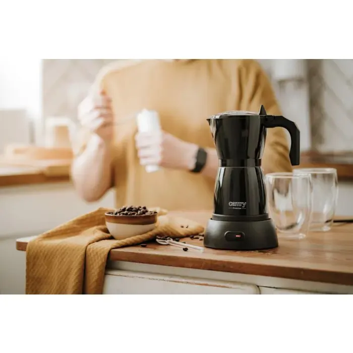 camry white electric flour coffee maker 300ml cr4415w - slika 4