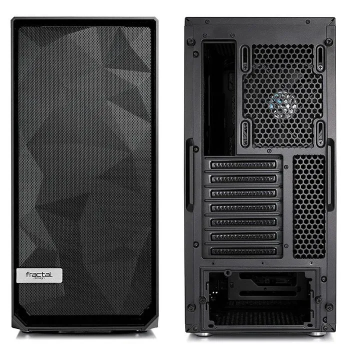 fractal design meshify c midi-tower - black fd-ca-mesh-c-bko - slika 3