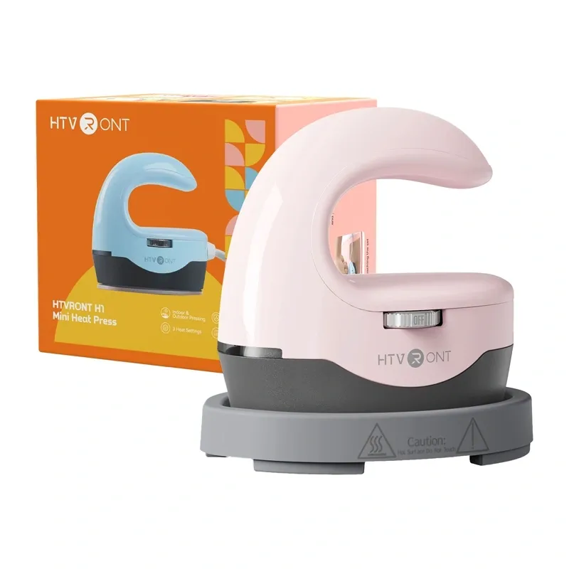 htvront hpm02 mini4 heat transfer press (pink) - slika 3