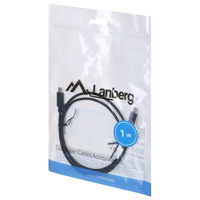 lanberg ca-cmcm-10cu-0010-bk kabel usb 2.0 1m usb-c m/m black - slika 4