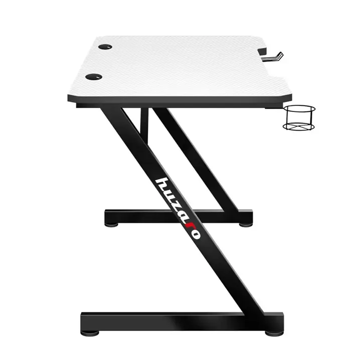 gaming desk huzaro hero 2.5 white - slika 5