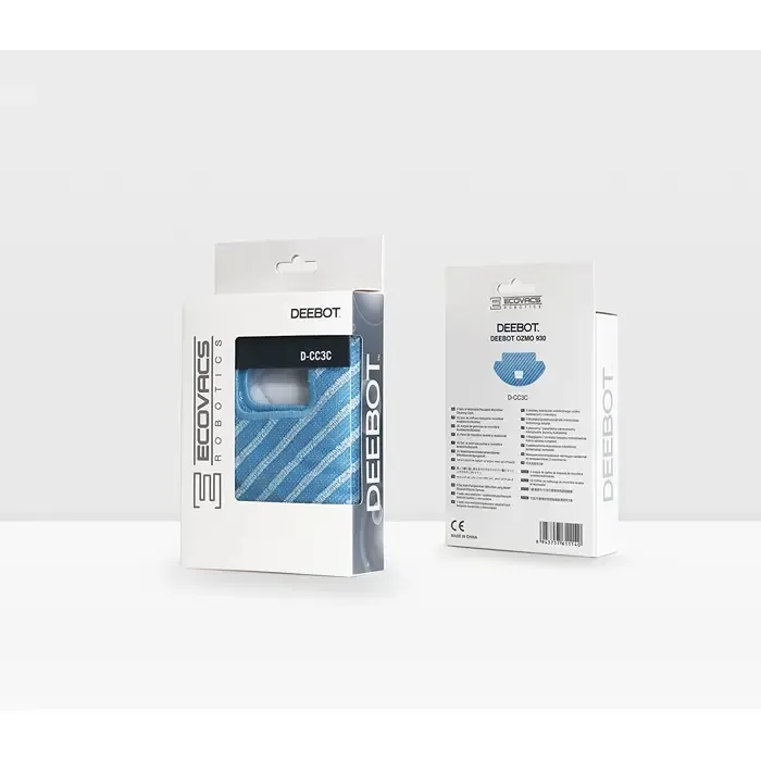 ecovacs cleaning cloths d-cc3c, wiper cover (3 pieces, for deebot ozmo 930, pro 930) - slika 3