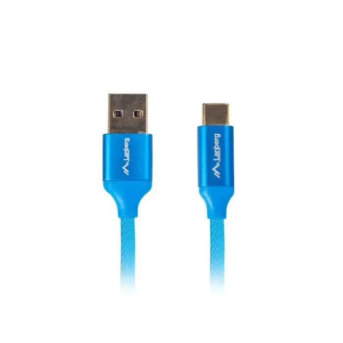 lanberg ca-usbo-21cu-0010-bl usb cable usb 2.0 1 m usb a usb c blue - slika 5