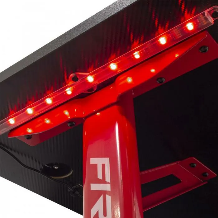 white shark rgb gaming stol fire shadow / 120x60x18 - slika 4
