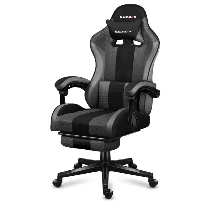 huzaro force 4.7 grey mesh gaming chair - slika 3