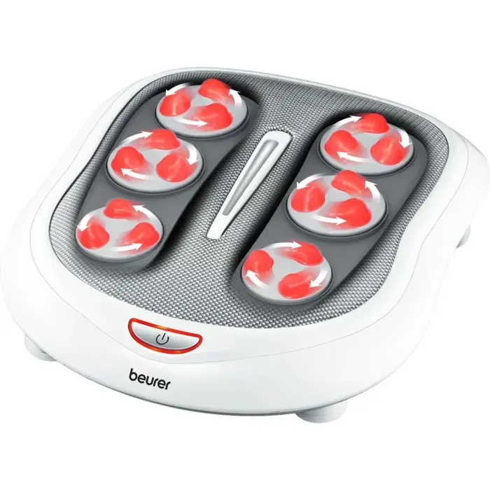 beurer shiatsu-fußmassage fm60 white/gray - slika 2