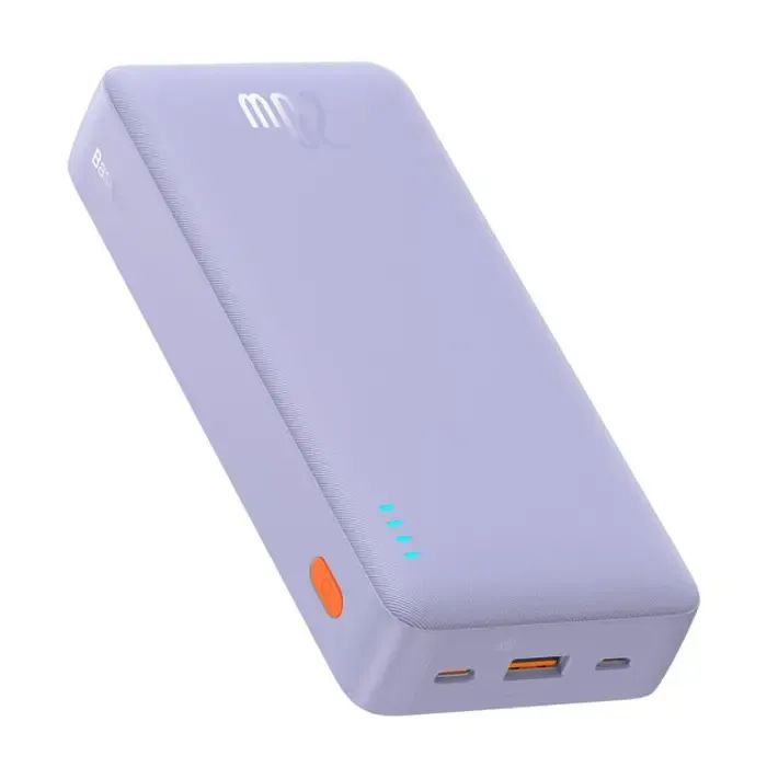 baseus powerbank airpow 20000mah 20w (purple) - slika 4
