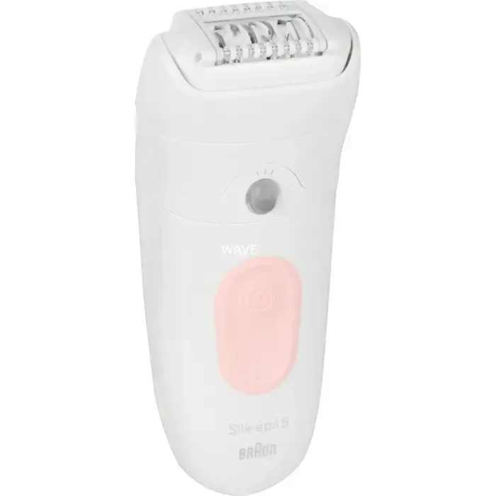 braun silk-épil 5-000, epilator (white/pink, incl. cleaning brush) - slika 1