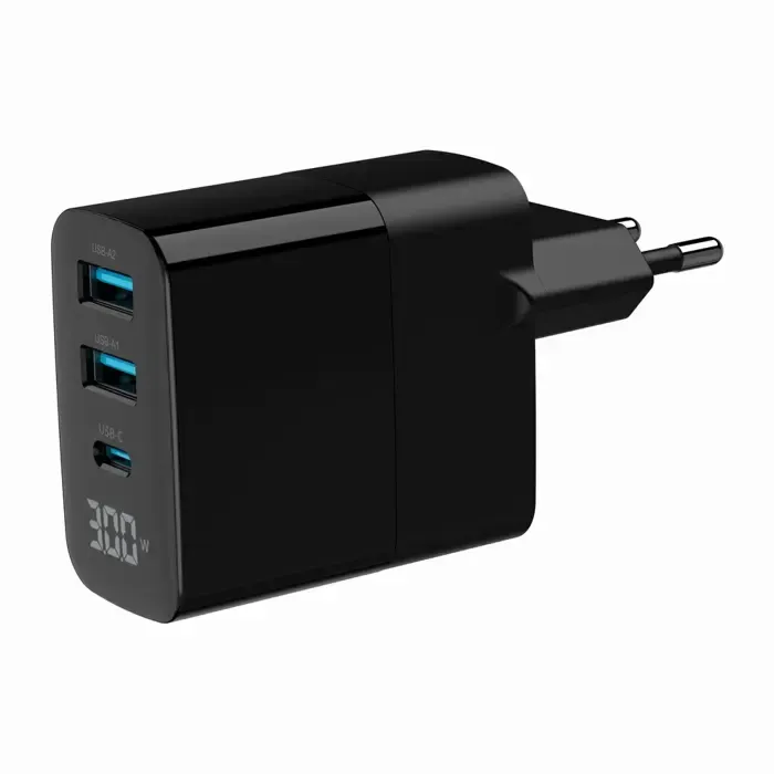 gembird ta-uc-pdqc30lcd-bk-02 mobile device charger universal black ac fast charging indoor - slika 5