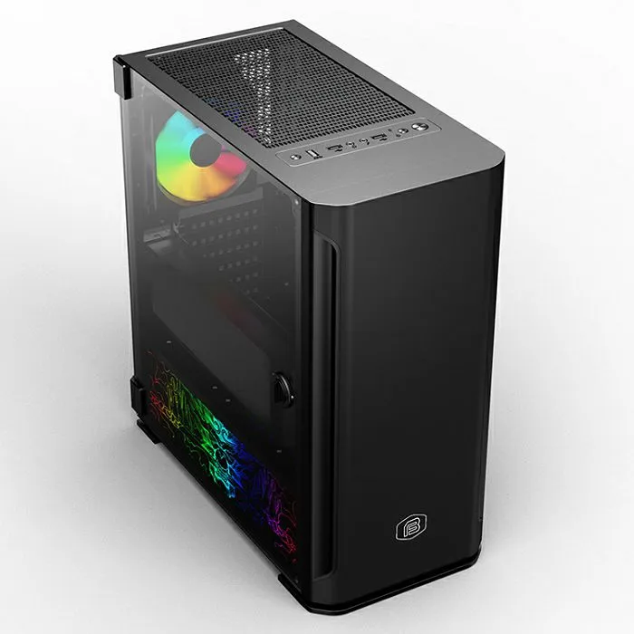 bit force mid tower argb gaming pc kućište galaxy atg-2 - slika 2