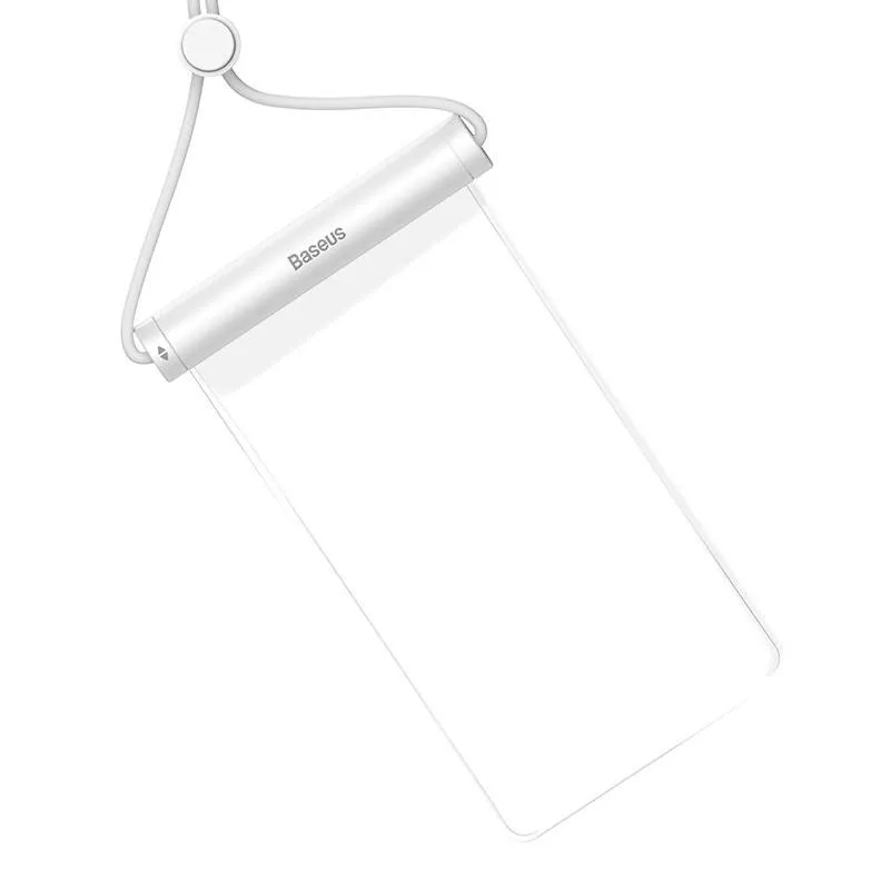 waterproof phone case baseus aquaglide with cylindrical slide lock (white) - slika 3