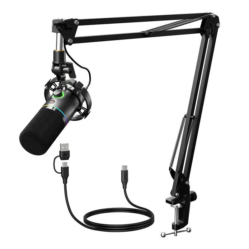 dynamic microphone maono pd200xs (black) - slika 2