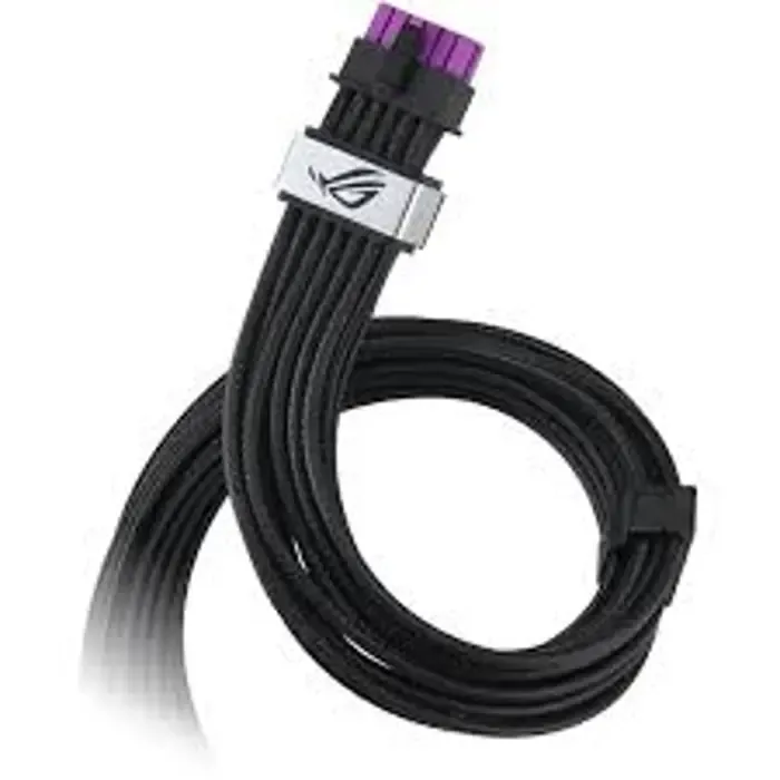 asus rog equalizer kabel, 12v-2x6 pcie, 1x pcie 16-pin, 750mm - 90ye00bn-b0qa00-a - slika 4