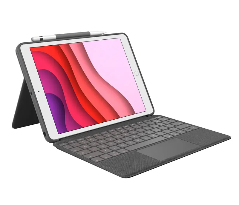 ovitek s tipkovnico logitech combo touch, za ipad 10.2" (7., 8. in 9. gen.), slo g. - 920-009629 - slika 1