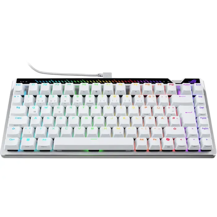 asus rog falchion ace 75 he (white, de layout, rog hfx v2) - slika 1