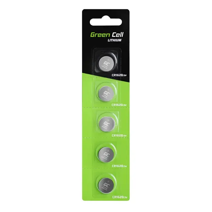 green cell xcr03 household battery single-use battery cr1620 lithium - slika 1