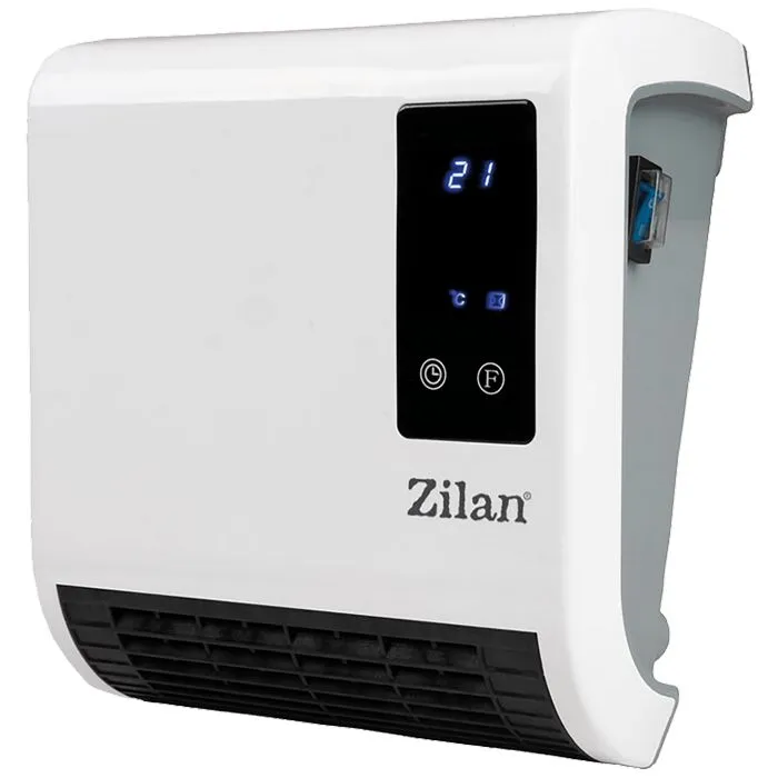 zilan grijalica zidna, 2000w, daljinski upravljač - zln2083 - slika 2