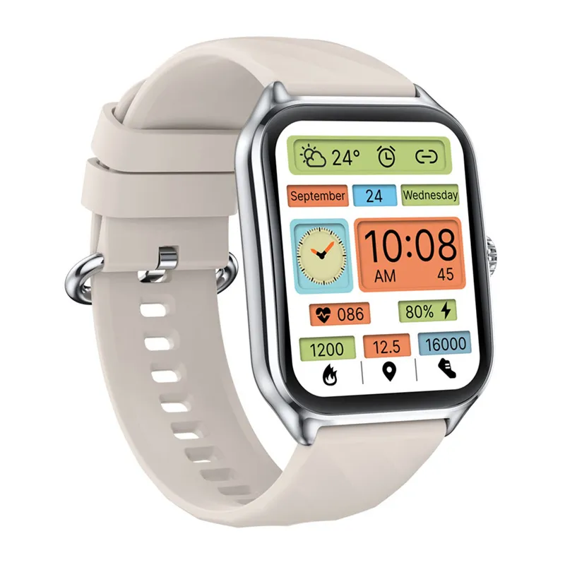 zeblaze gts 4 smartwatch (silver) - slika 3