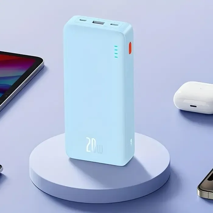 baseus powerbank airpow 20000mah 20w (blue) - slika 4