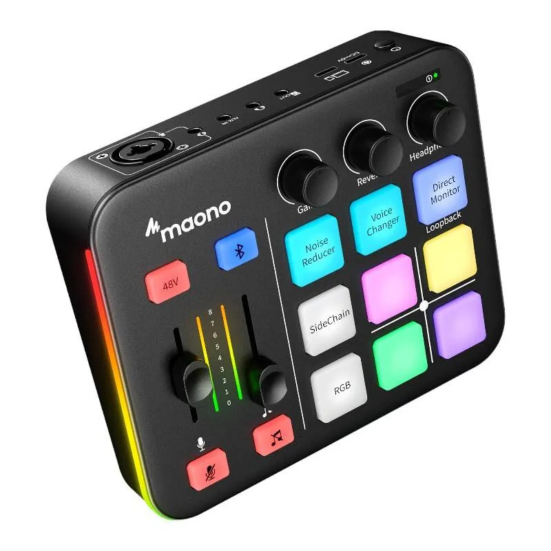 maono g1 neo sound card black - slika 3