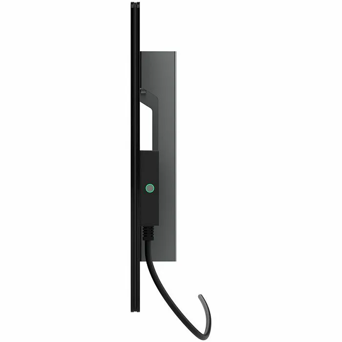 black , plug type: europe (e/f type), 700w, infrared+convection heating type, tempered glass ,1036х413х85(box dimensions (wxhxd), mm ) - slika 3