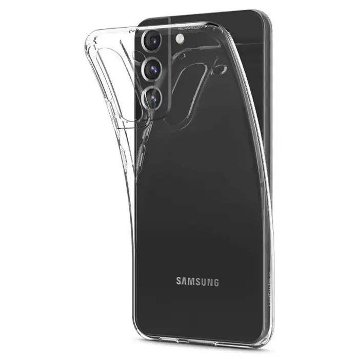 spigen liquid crystal, zaštitna maska za telefon, prozirna - samsung galaxy s22 - slika 2