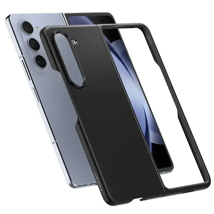spigen air skin, zaštitna maska za telefon, crna - samsung galaxy z fold5 (acs06223) - slika 5