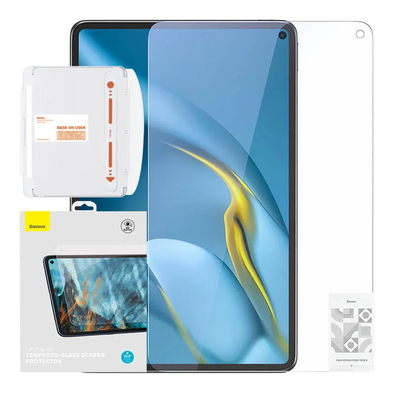 baseus crystal tempered glass 0.3mm for tablet huawei matepad/matepad pro 10.8" - slika 1