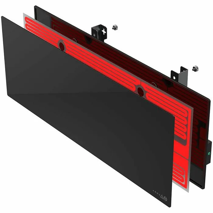 black , plug type: europe (e/f type), 700w, infrared+convection heating type, tempered glass ,1036х413х85(box dimensions (wxhxd), mm ) - slika 5