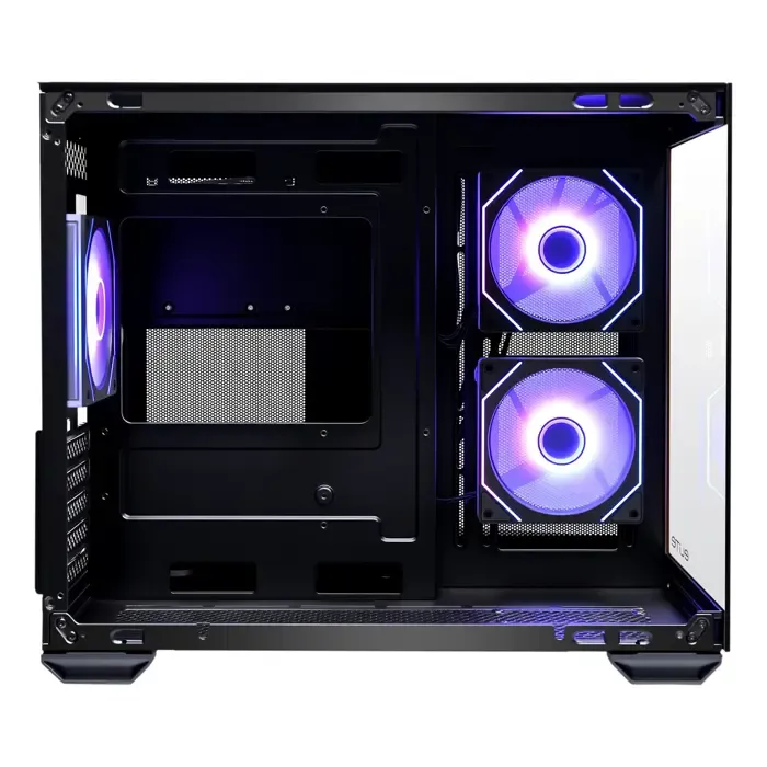 cooler master elite 481 wood mini tower black - slika 3