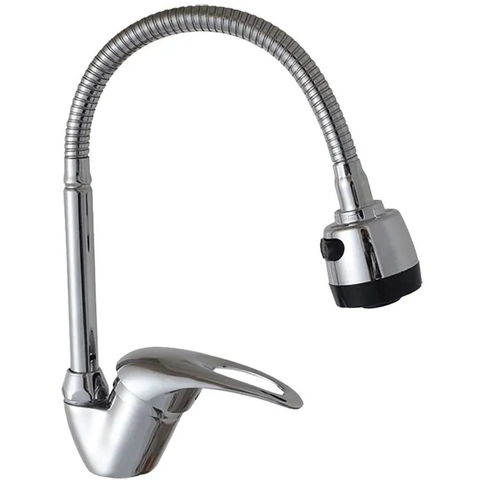 zilan slavina, mixer, sa tuš glavom, kuhinjska - zln0382 - slika 2