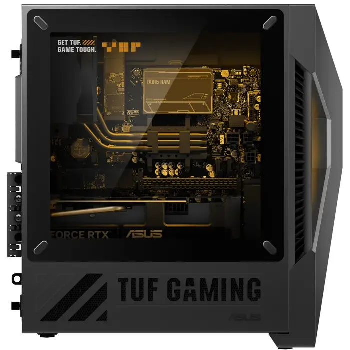 asus tuf t500 t500mv-13620h322w (gray/transparent, windows 11 home) - slika 2