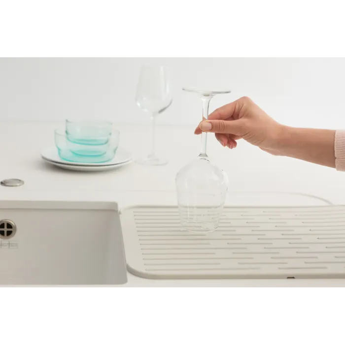 brabantia silicone dish drying mat white 117466 - slika 4