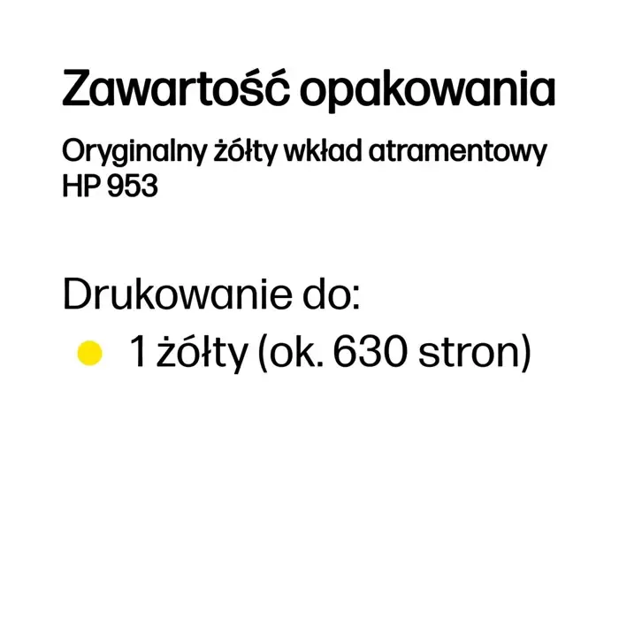 hp 953 yellow original ink cartridge - slika 4
