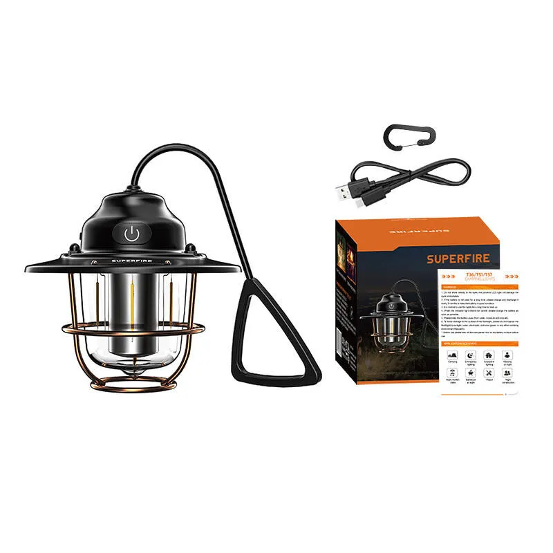 superfire t57 camping lamp, 7 modes - slika 2