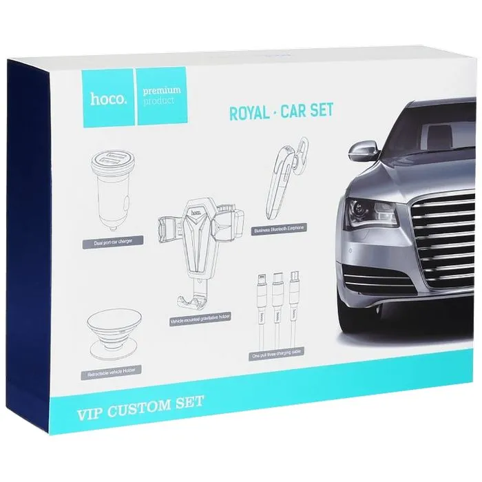 hoco. auto set 5u1, vip komplet za pametnu vožnju - vip shopping bag set - slika 2