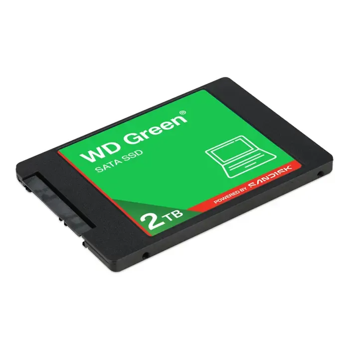 western digital green wd ™ sata ssd 2,5"/7 mm powered by sandisk 2 tb - slika 4