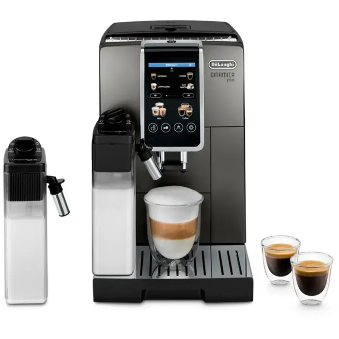 delonghi dinamica plus ecam 380.95.tb, fully automatic (titan/titan) - slika 4