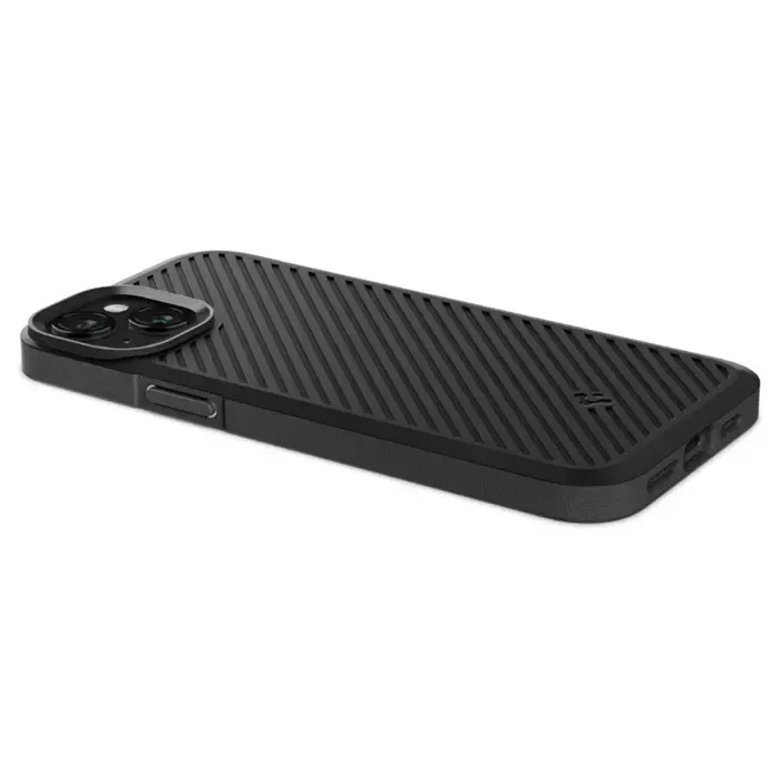 spigen core armor, zaštitna maska za telefon, mat crna - iphone 15 (acs06479) - slika 4