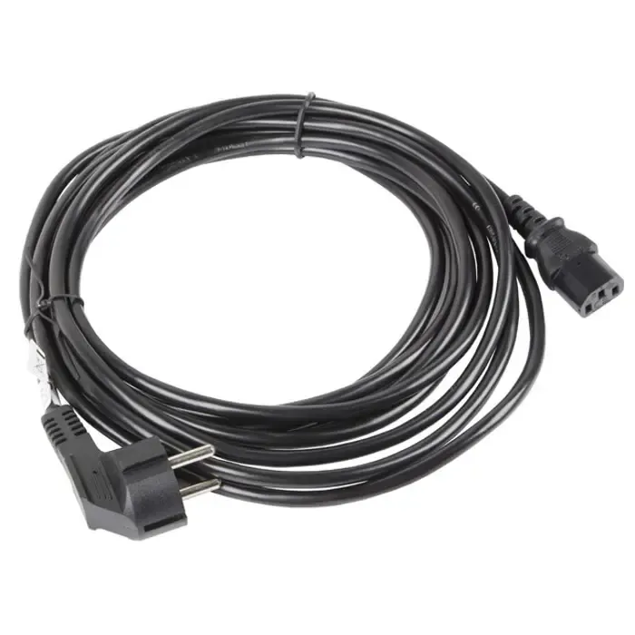 lanberg ca-c13c-11cc-0100-bk power cable black 10 m c13 coupler cee7/7 - slika 2