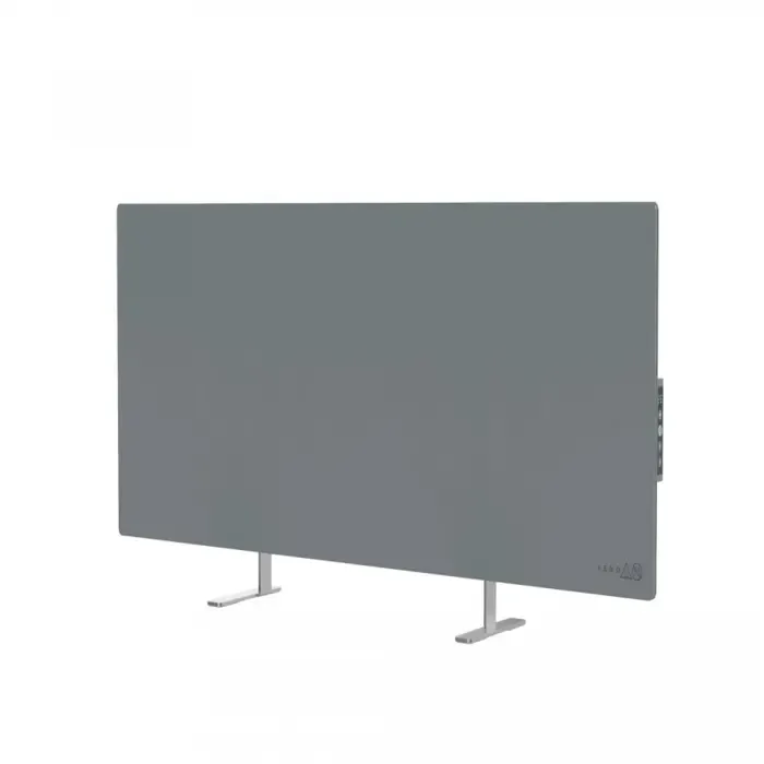 aeno premium eco smart heater, 700w, tempered glass, infrared+convection heating type, led display, plug type: europe (e/f type), grey - slika 5