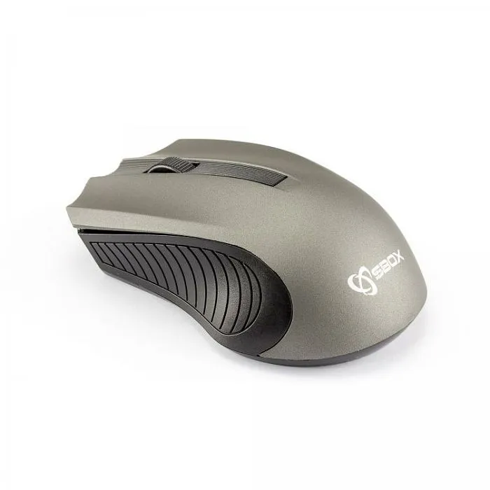 sbox bežični miš wm-373 sivi - slika 2