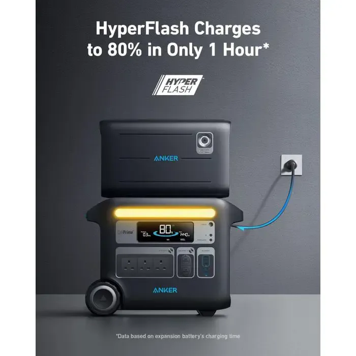 anker additional battery for powerhouse 767 - slika 5