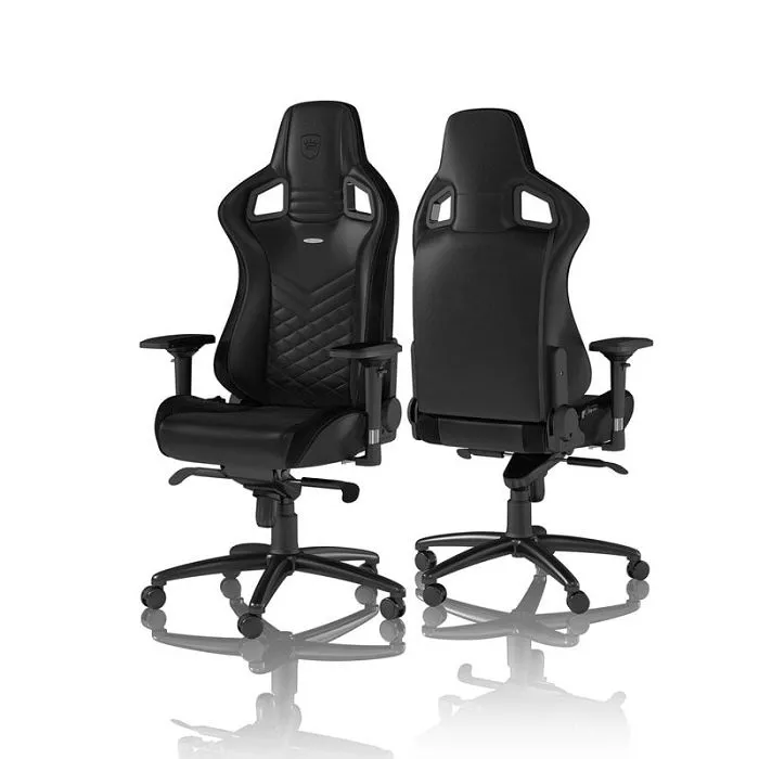 noblechairs epic gaming stolica - crna nbl-pu-bla-002 - slika 1
