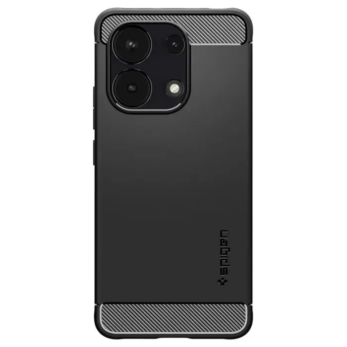 spigen rugged armor, matte black - xiaomi redmi note 13 - slika 4