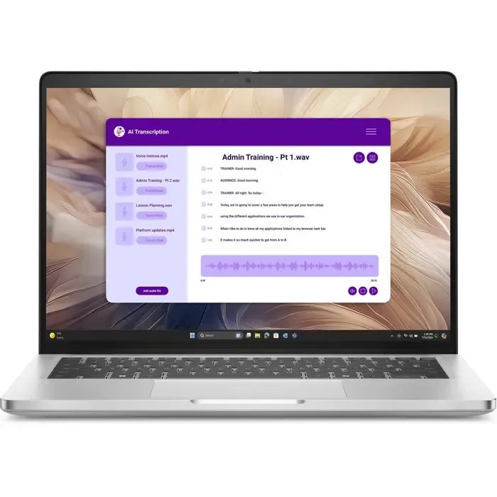 dell pro 14 plus (42mtj) (silver, intel® core? ultra 5 235u, intel® graphics, 16 gb lpddr5x, 512 gb (512 gb ssd), windows 11 pro) - german - de layout - slika 1