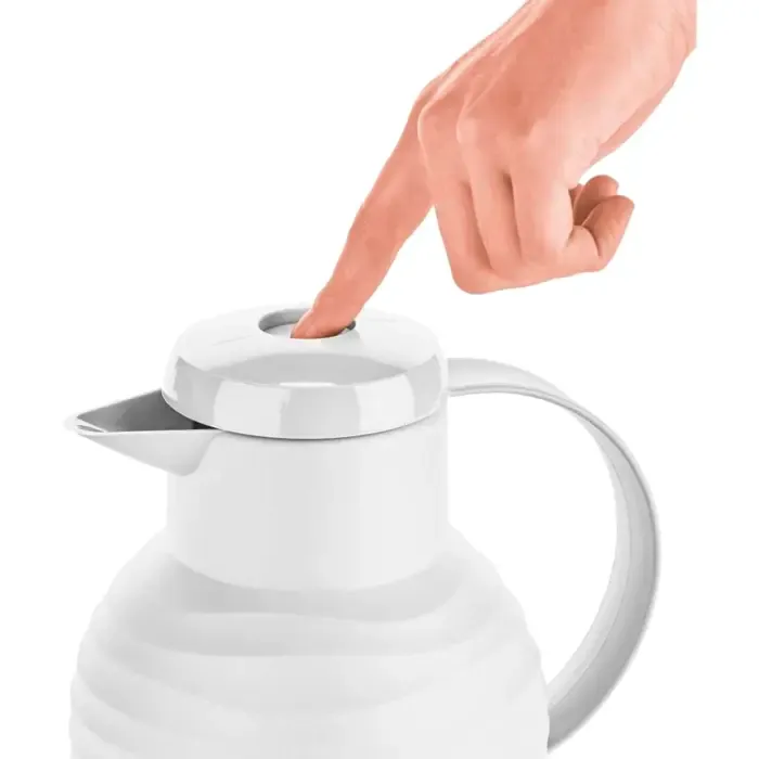 emsa samba vacuum jug quick press white 1.0l - slika 5